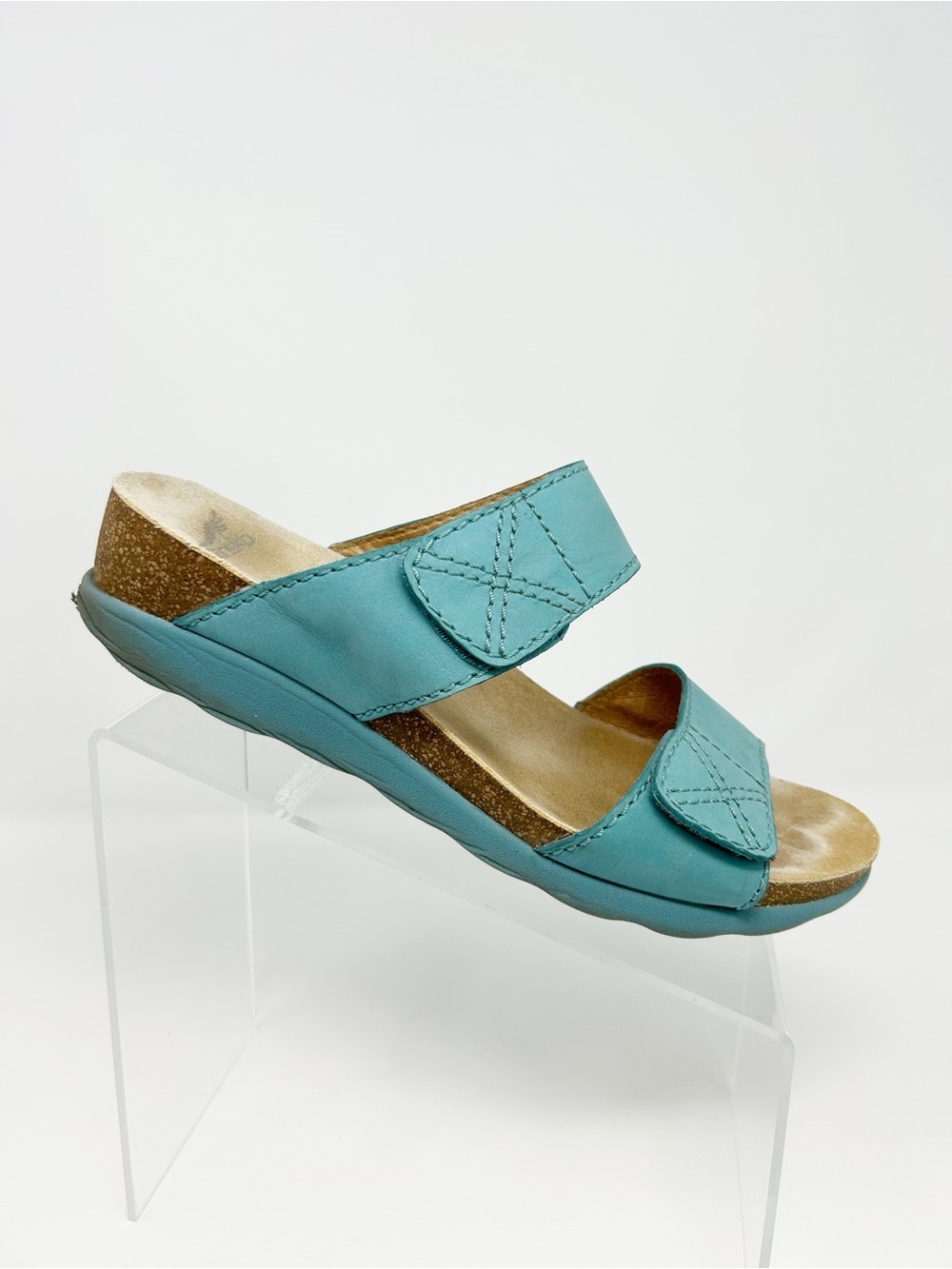 Dansko Maddy Slide Sandals Womens EU 42 US 11.5-12 Blue Adjustable Straps